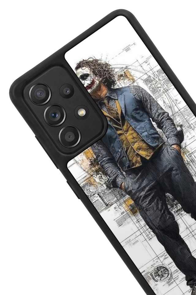 Samsung Galaxy A72 Uyumlu Joker Tasarımlı Glossy Premium Kılıf