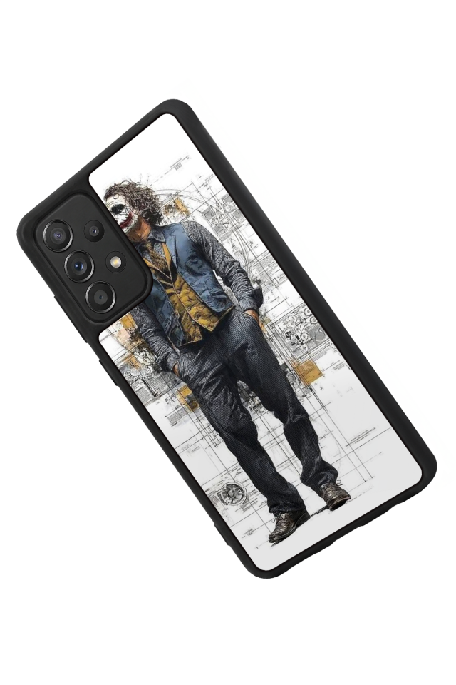 Samsung Galaxy A72 Uyumlu Joker Tasarımlı Glossy Premium Kılıf