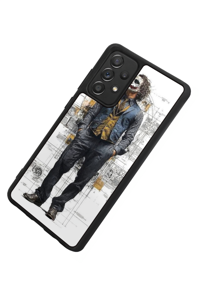 Samsung Galaxy A72 Uyumlu Joker Tasarımlı Glossy Premium Kılıf