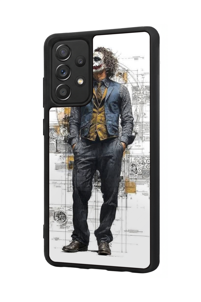 Samsung Galaxy A72 Uyumlu Joker Tasarımlı Glossy Premium Kılıf