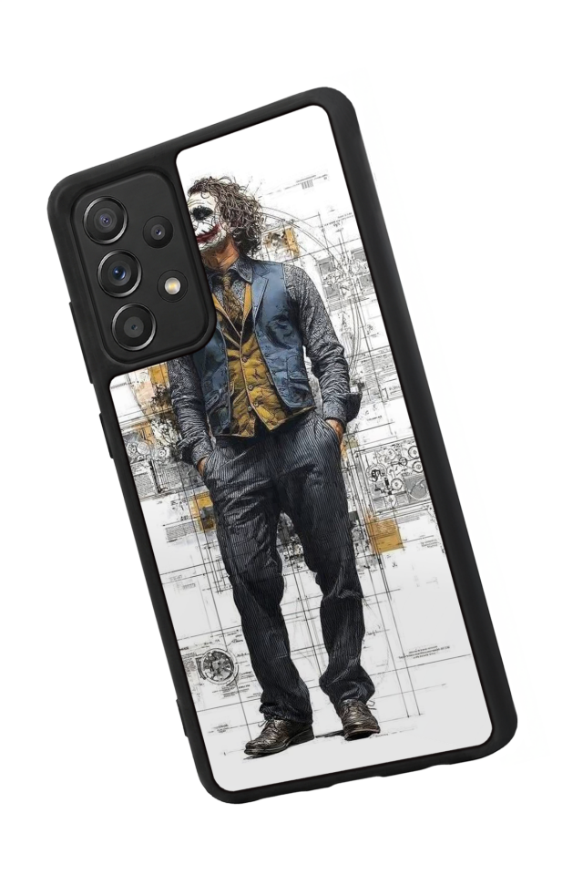 Samsung Galaxy A72 Uyumlu Joker Tasarımlı Glossy Premium Kılıf