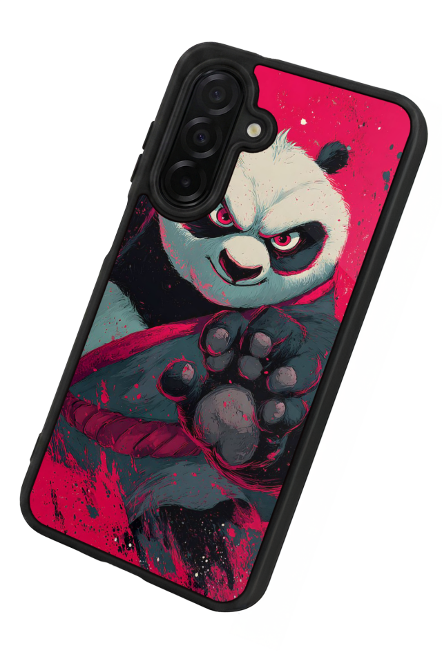 Samsung Galaxy A56 Uyumlu Kung Fu Panda Tasarımlı Glossy Premium Kılıf