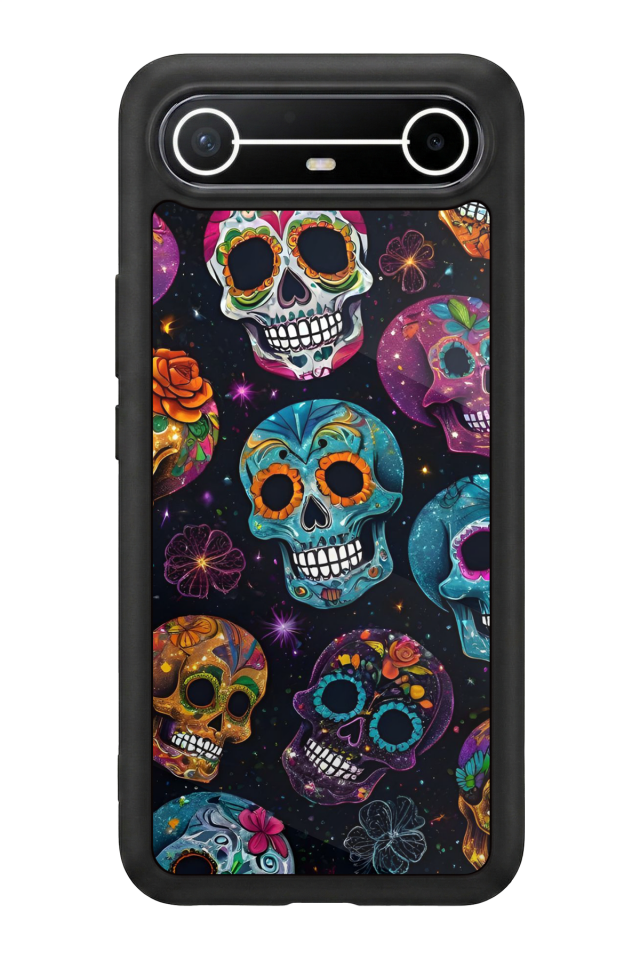 Tecno Spark Slim 5G Uyumlu KuruKafa Tasarımlı Glossy Premium Kılıf