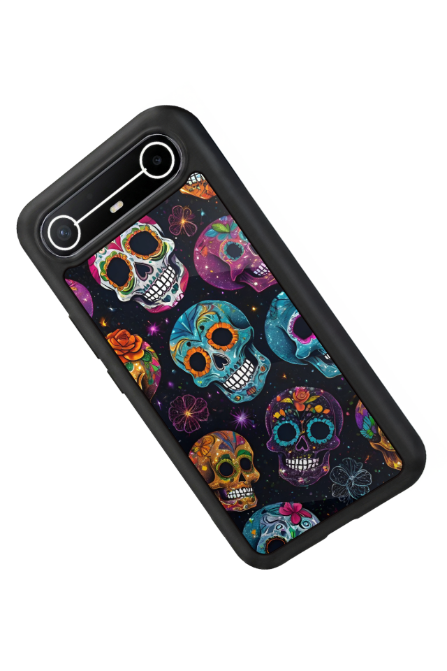 Tecno Spark Slim 5G Uyumlu KuruKafa Tasarımlı Glossy Premium Kılıf