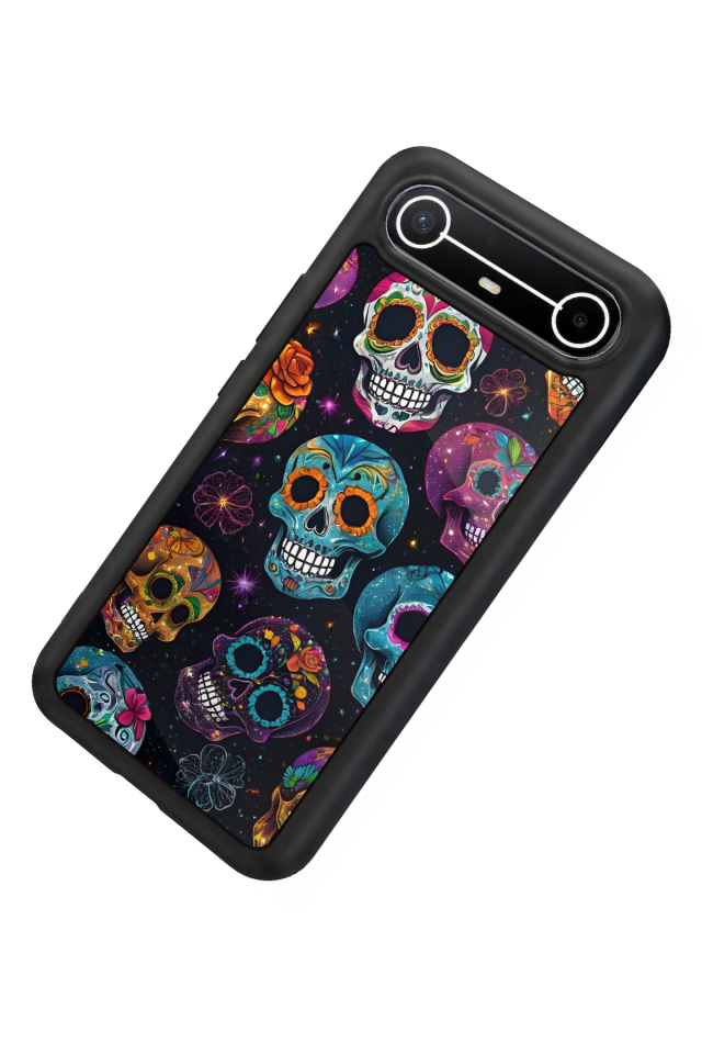 Tecno Spark Slim 5G Uyumlu KuruKafa Tasarımlı Glossy Premium Kılıf