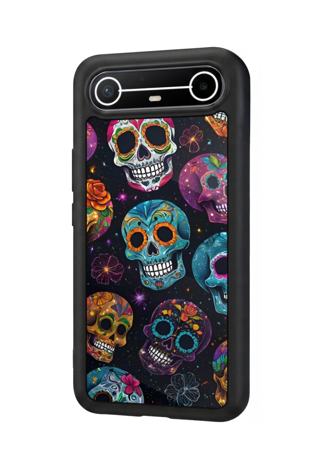 Tecno Spark Slim 5G Uyumlu KuruKafa Tasarımlı Glossy Premium Kılıf