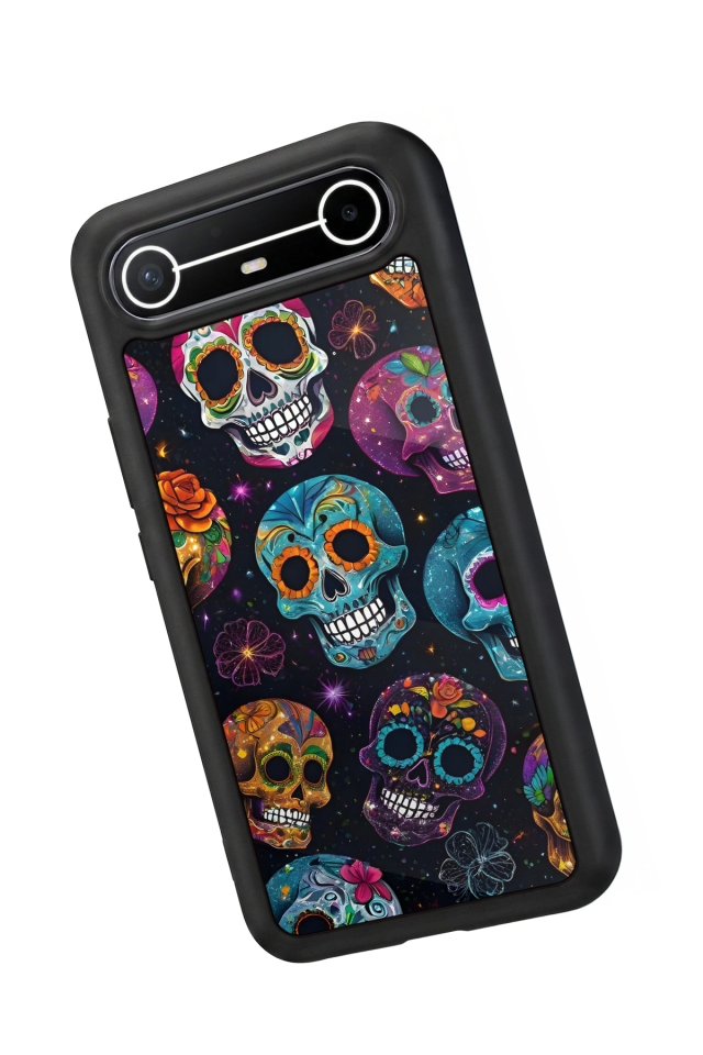 Tecno Spark Slim 5G Uyumlu KuruKafa Tasarımlı Glossy Premium Kılıf