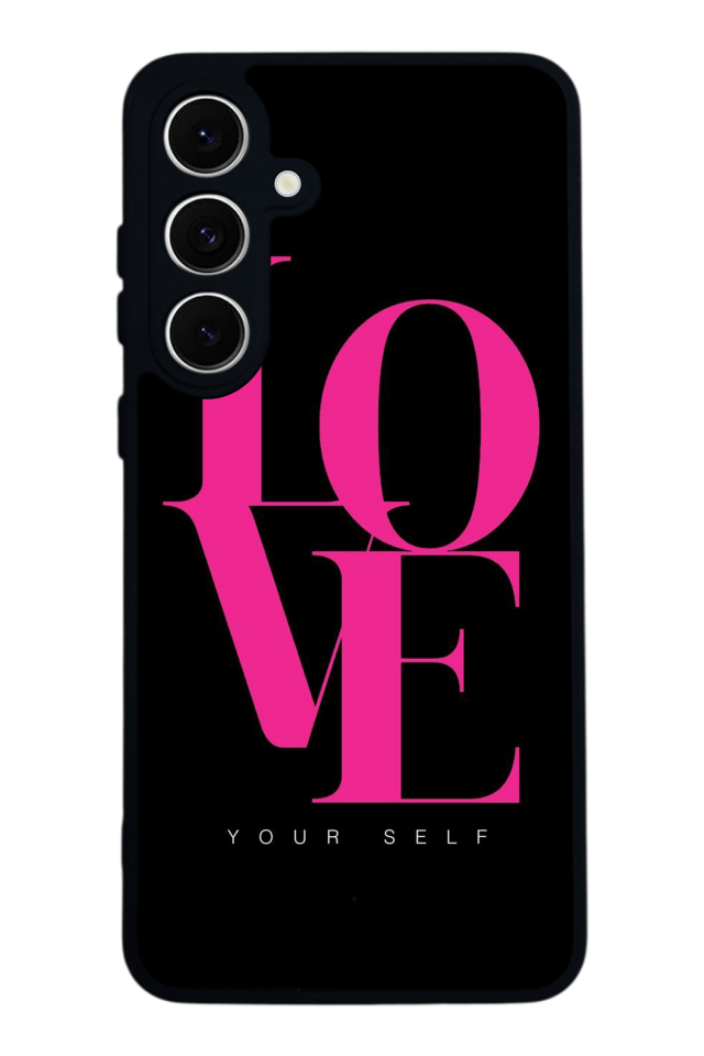 Samsung Galaxy A16 Uyumlu Love Tasarımlı Glossy Premium Kılıf