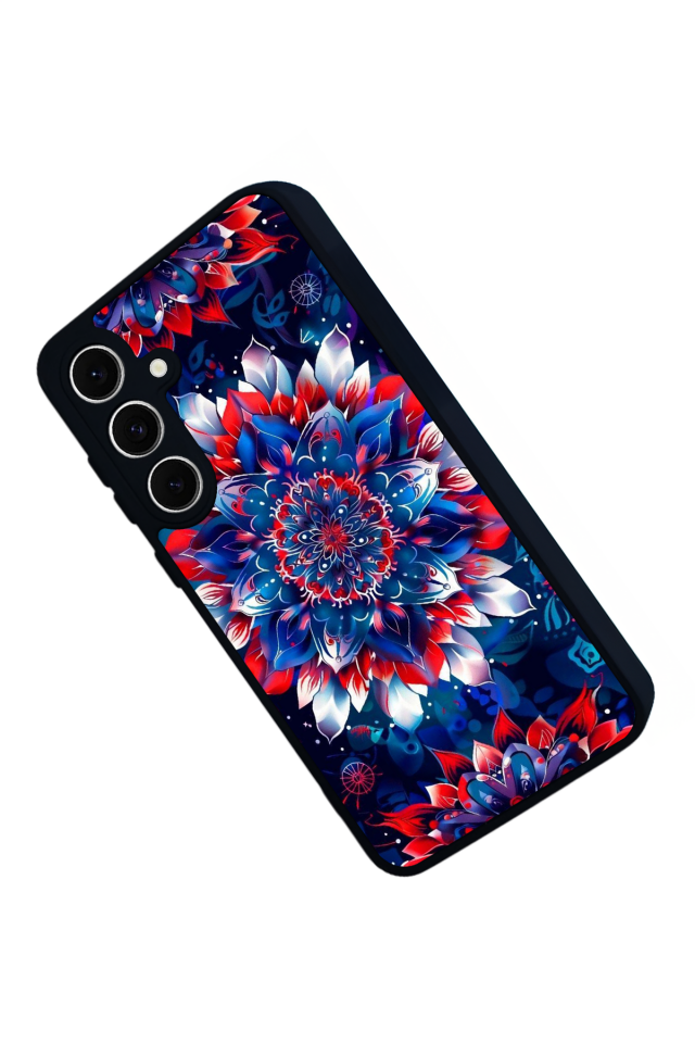 Samsung Galaxy A16 Uyumlu Mandala Tasarımlı Glossy Premium Kılıf