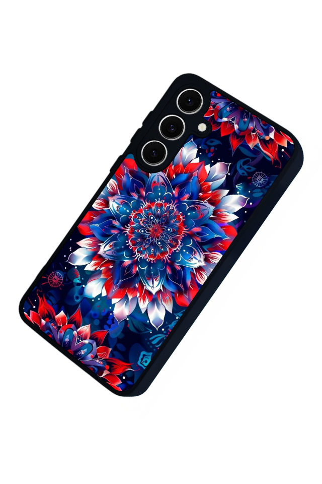 Samsung Galaxy A16 Uyumlu Mandala Tasarımlı Glossy Premium Kılıf
