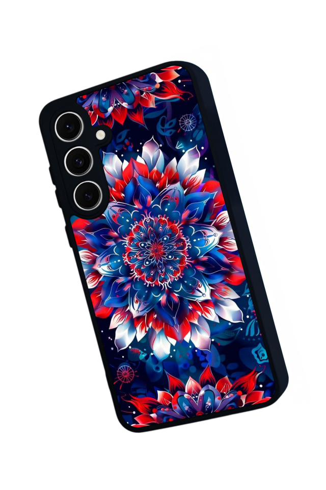 Samsung Galaxy A16 Uyumlu Mandala Tasarımlı Glossy Premium Kılıf