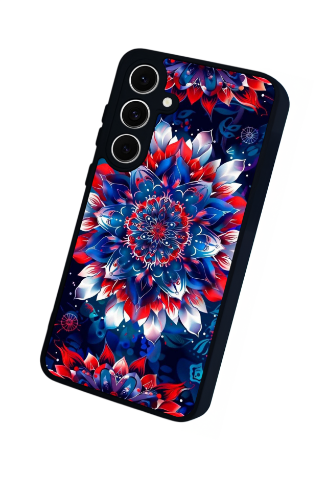 Samsung Galaxy A16 Uyumlu Mandala Tasarımlı Glossy Premium Kılıf