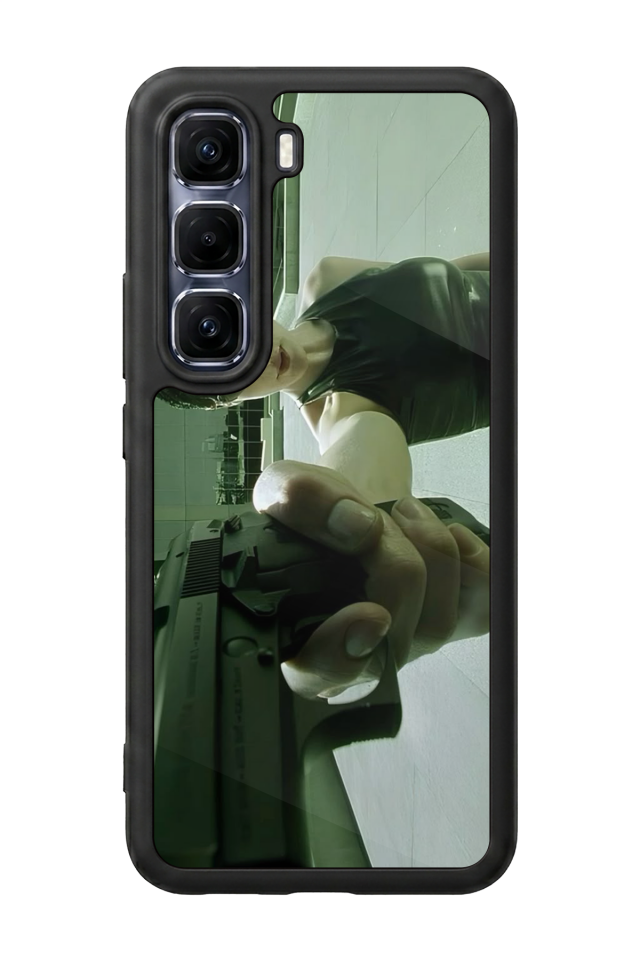 Infinix Hot 60 Pro Plus Uyumlu MatriInfinix Hot 60 Pro Plus Tasarımlı Glossy Premium Kılıf