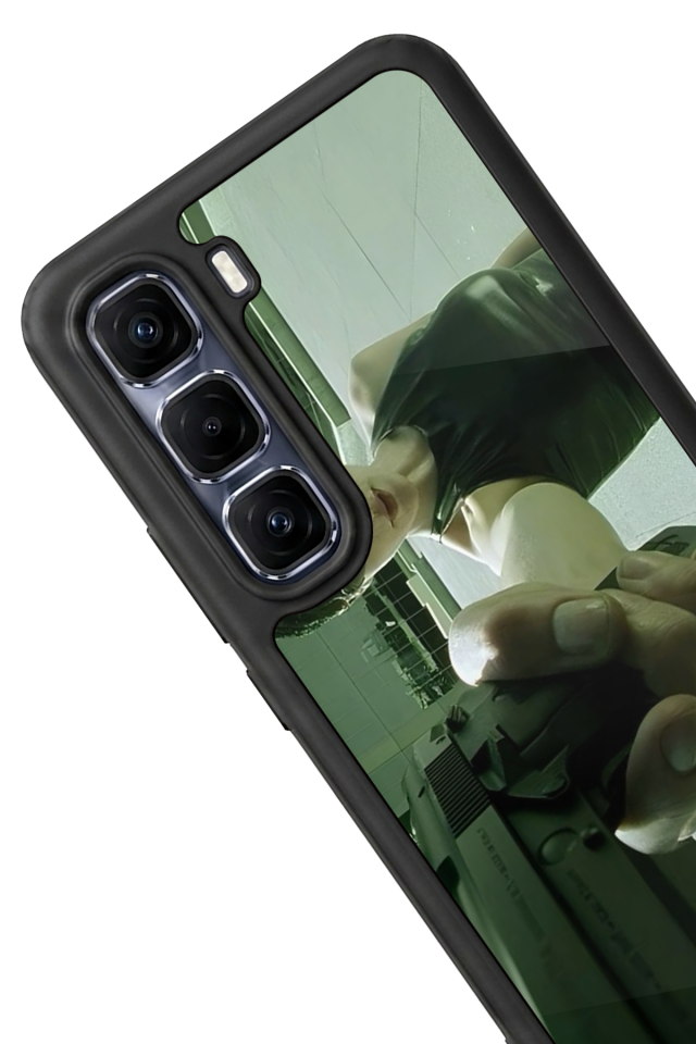 Infinix Hot 60 Pro Plus Uyumlu MatriInfinix Hot 60 Pro Plus Tasarımlı Glossy Premium Kılıf