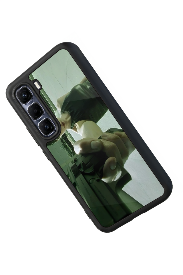 Infinix Hot 60 Pro Plus Uyumlu MatriInfinix Hot 60 Pro Plus Tasarımlı Glossy Premium Kılıf