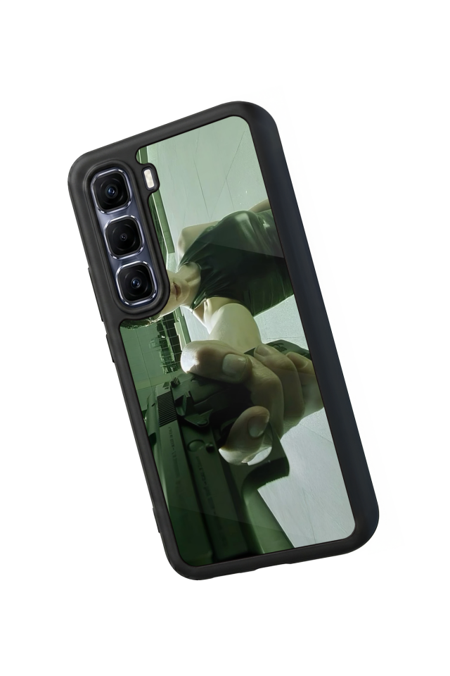 Infinix Hot 60 Pro Plus Uyumlu MatriInfinix Hot 60 Pro Plus Tasarımlı Glossy Premium Kılıf