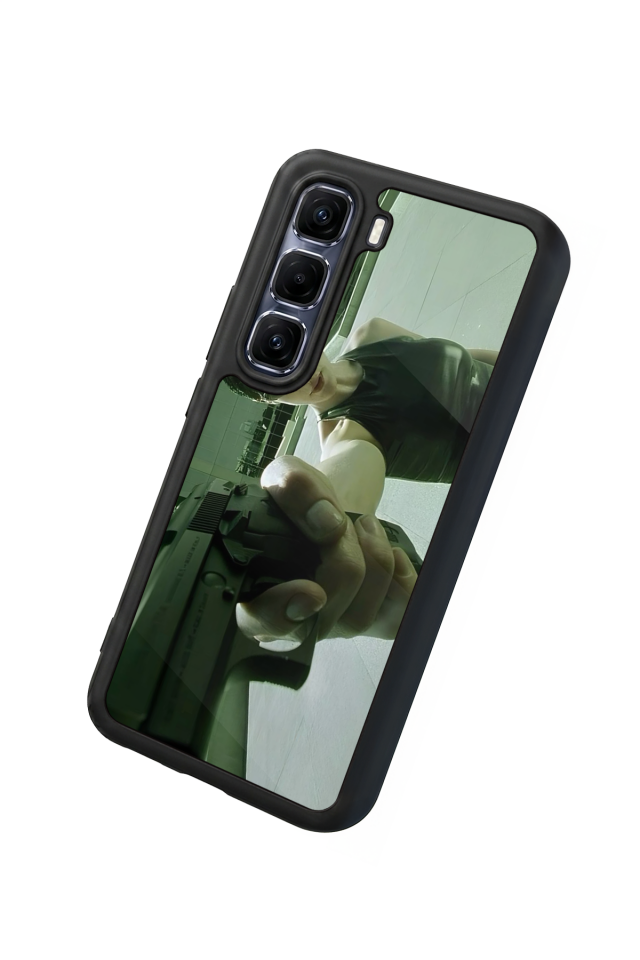 Infinix Hot 60 Pro Plus Uyumlu MatriInfinix Hot 60 Pro Plus Tasarımlı Glossy Premium Kılıf