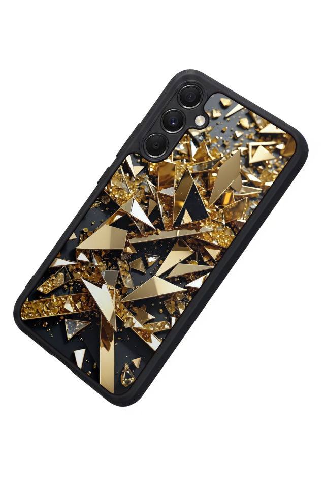 Samsung Galaxy M34 Uyumlu Mermer Marble Tasarımlı Glossy Premium Kılıf