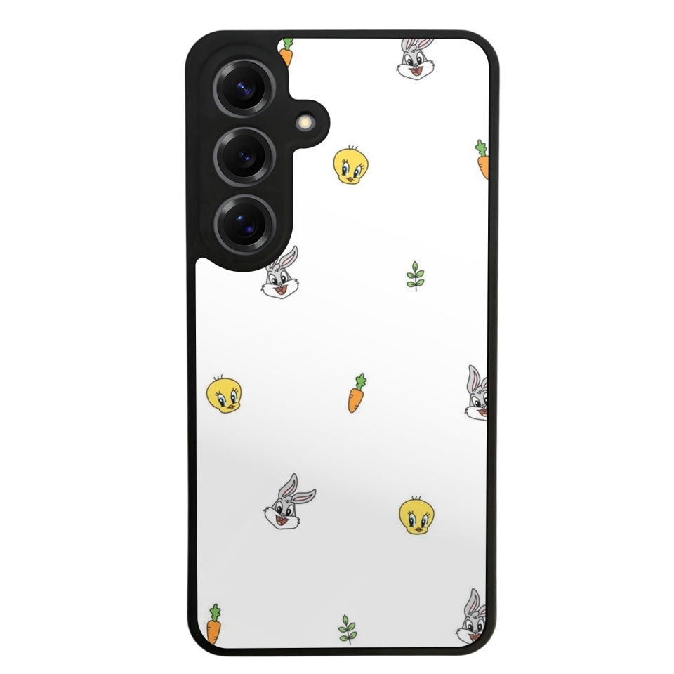 Samsung Galaxy S25 Uyumlu Tweety Tasarımlı Glossy Premium Kılıf