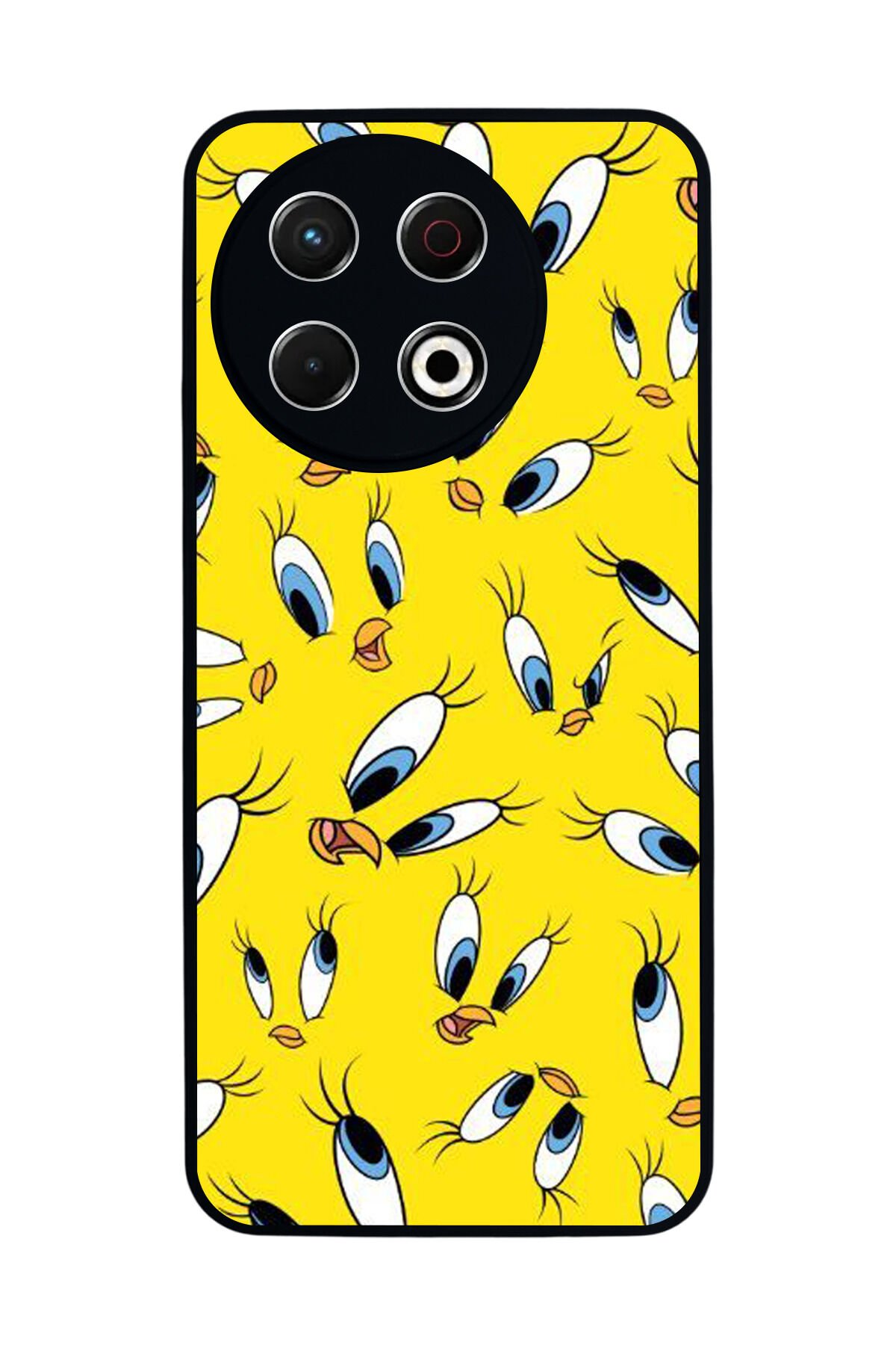 Tecno Spark 30 Pro Uyumlu Tweety Tasarımlı Glossy Premium Kılıf