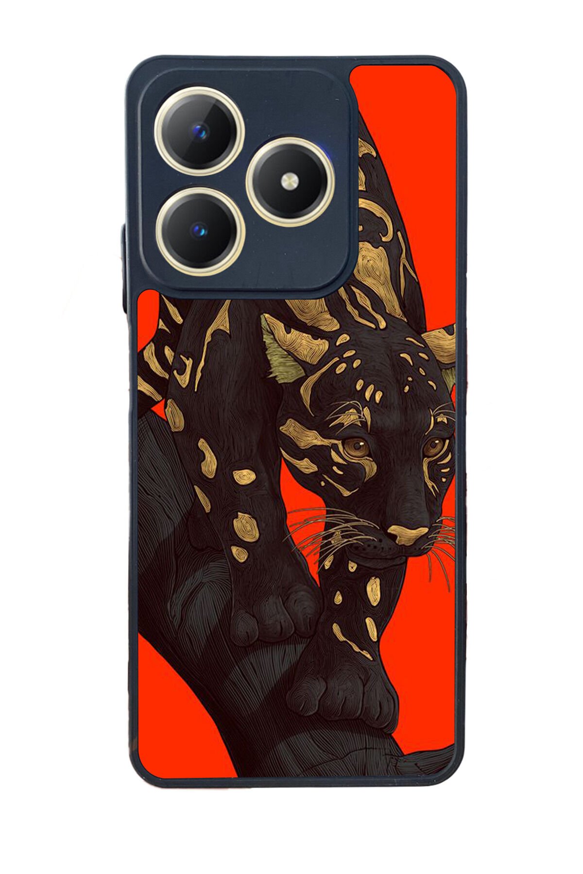 Realme C63 Mat Uyumlu Siyah Kılıf – Yumuşak Silikon, Koruyucu, Şok Emici Kapak