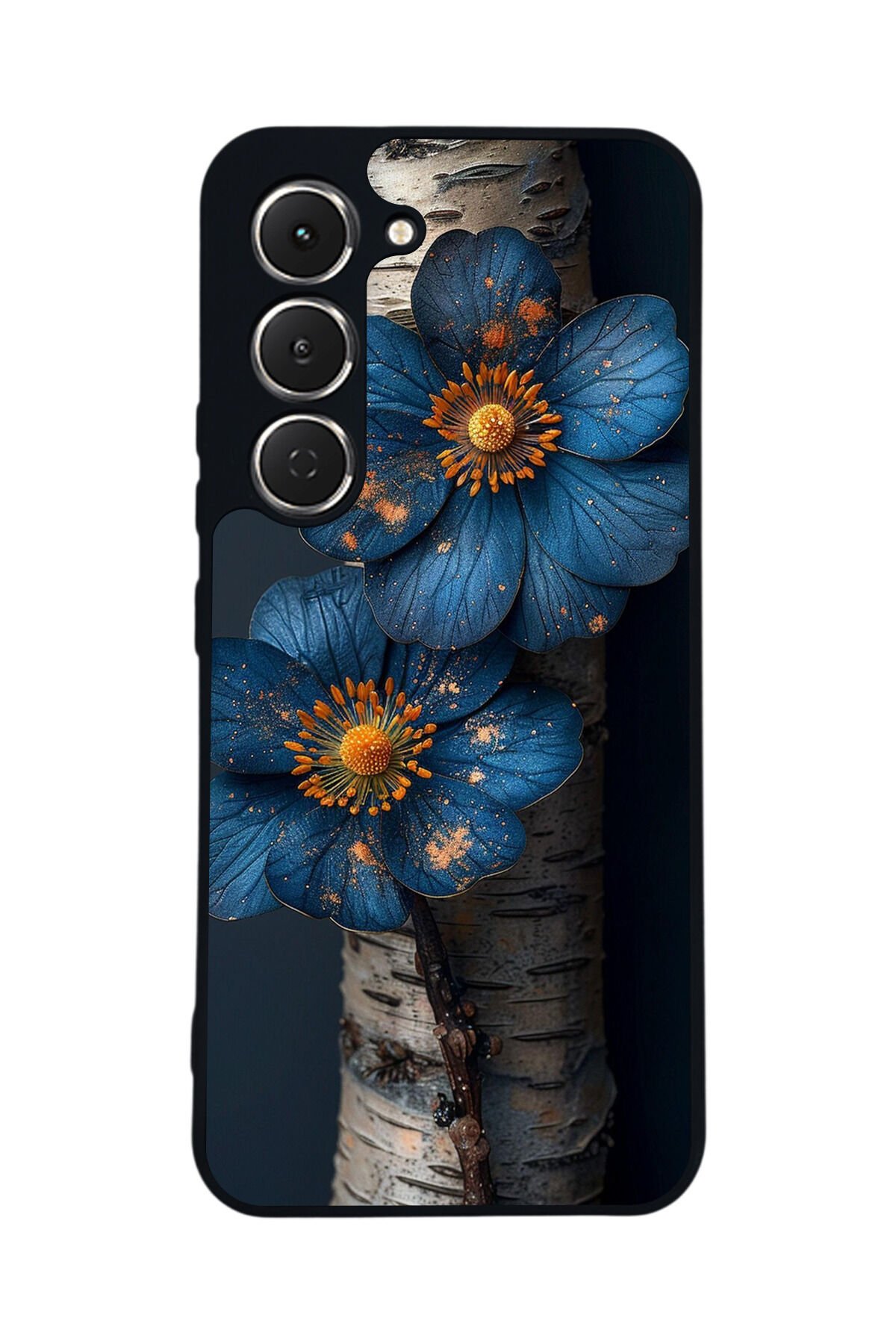 Tecno Spark 40 Pro Uyumlu Cicek Tasarımlı Glossy Premium Kılıf