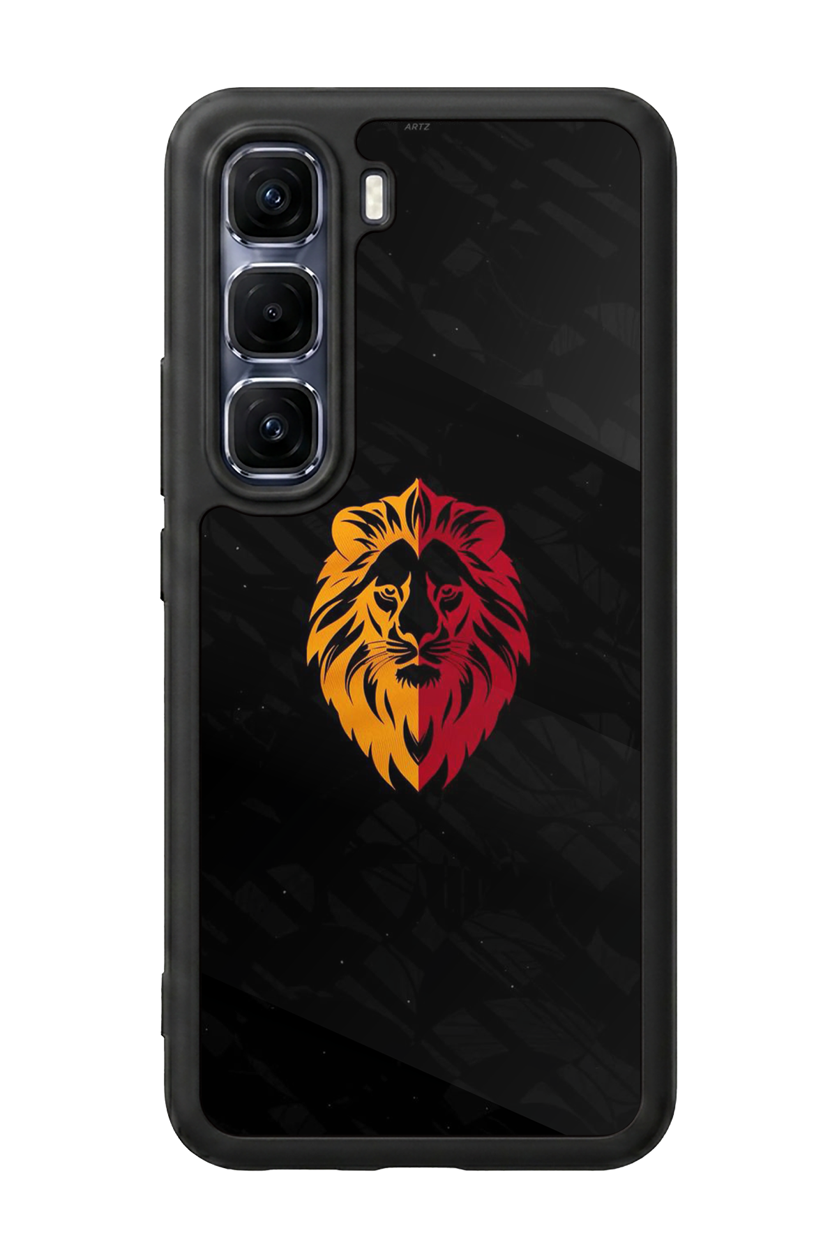 Infinix Hot 60 Pro Plus Uyumlu Aslan Tasarımlı Glossy Premium Kılıf