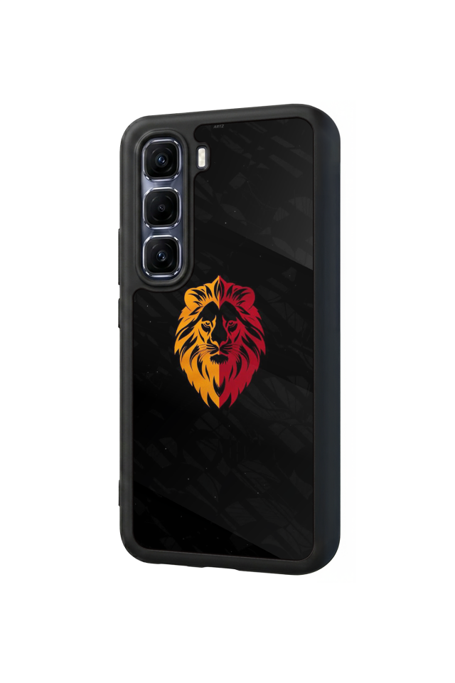 Infinix Hot 60 Pro Plus Uyumlu Aslan Tasarımlı Glossy Premium Kılıf