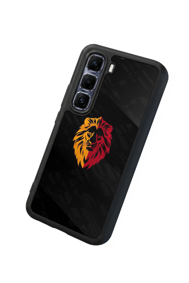 Infinix Hot 60 Pro Plus Uyumlu Aslan Tasarımlı Glossy Premium Kılıf