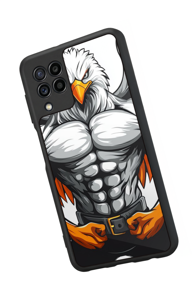 Samsung Galaxy M32 Uyumlu Besiktas Tasarımlı Glossy Premium Kılıf