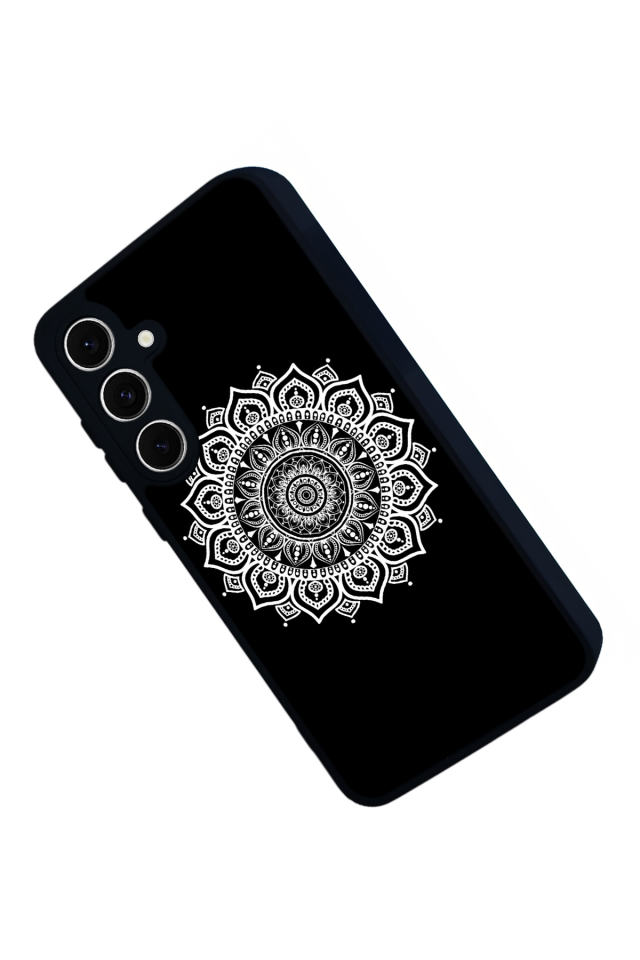 Samsung Galaxy A16 Uyumlu Mandala Tasarımlı Glossy Premium Kılıf