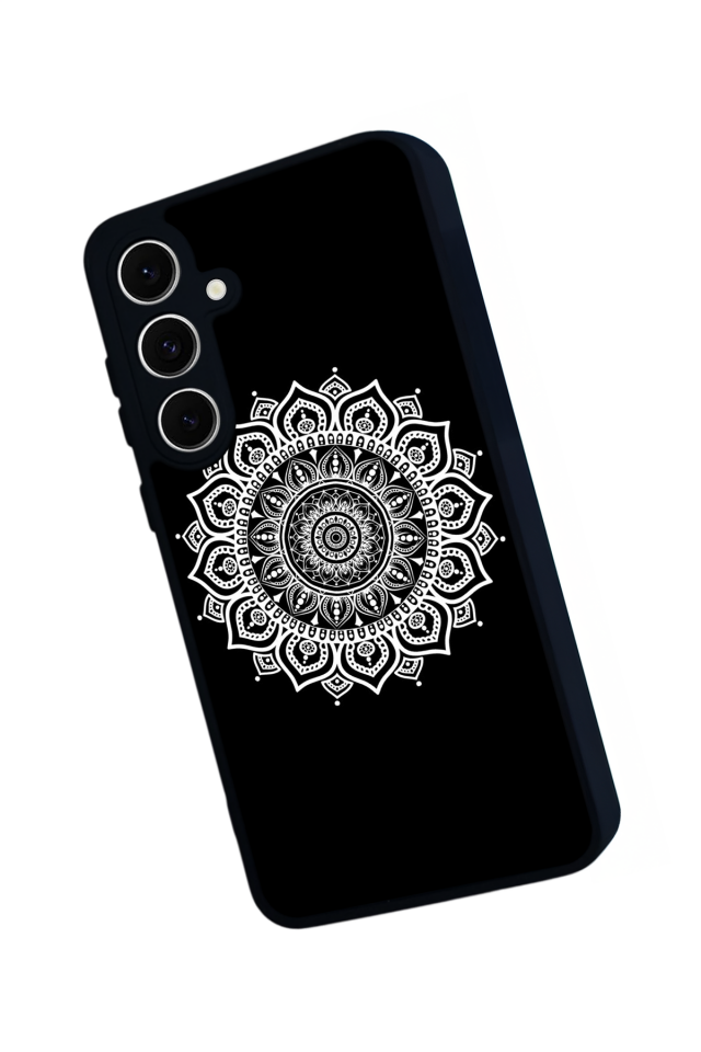 Samsung Galaxy A16 Uyumlu Mandala Tasarımlı Glossy Premium Kılıf