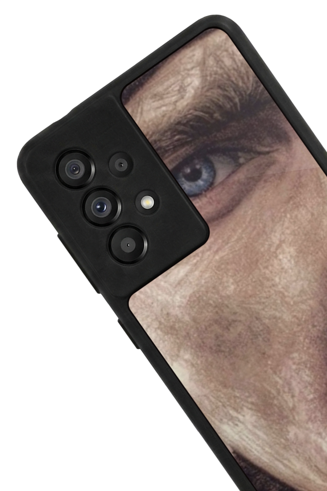 Samsung Galaxy A73 Uyumlu Mustafa Kemal Ataturk Tasarımlı Glossy Premium Kılıf