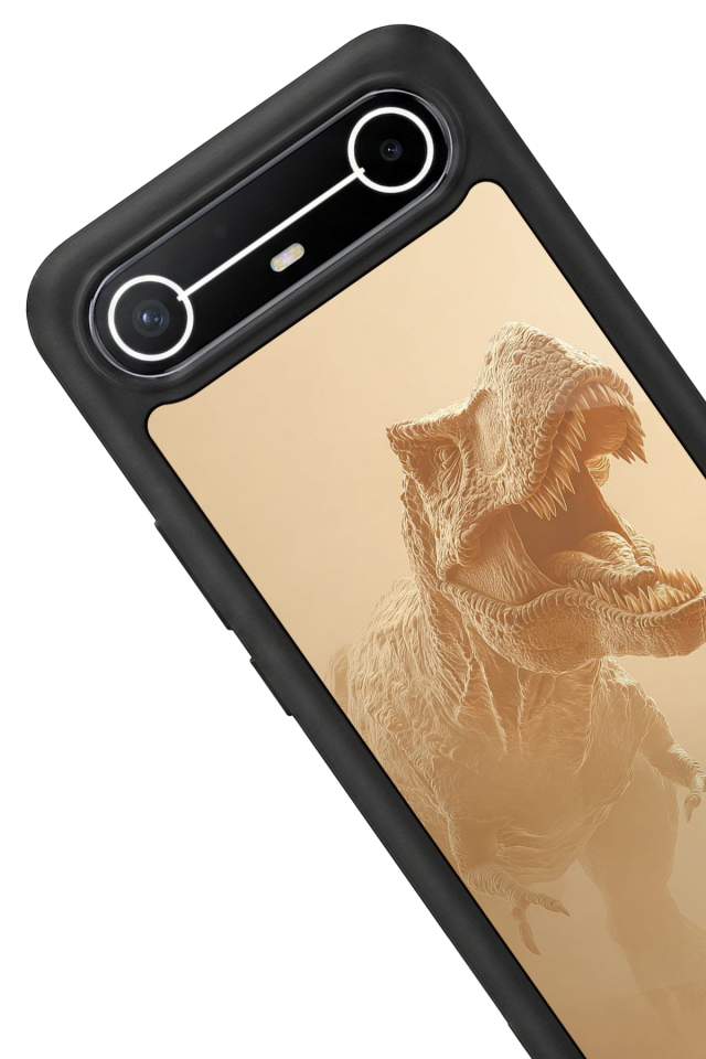 Tecno Spark Slim 5G Uyumlu Dinazor Tasarımlı Glossy Premium Kılıf