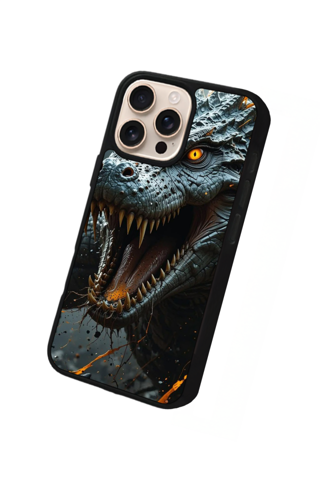 iPhone 16 Pro Max Uyumlu T-ReiPhone 16 Pro Max Tasarımlı Glossy Premium Kılıf