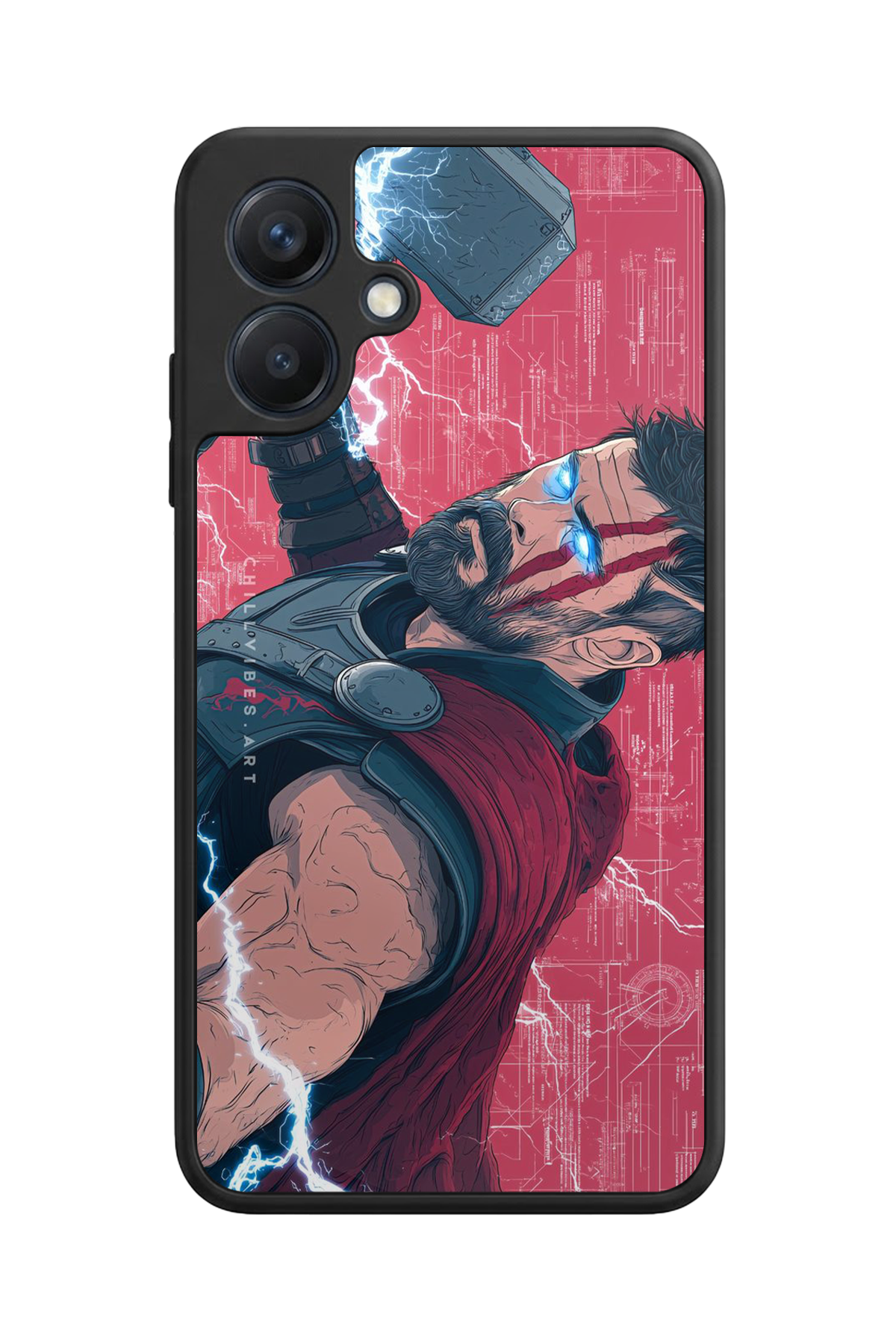 Samsung Galaxy A07 Uyumlu Thor Tasarımlı Glossy Premium Kılıf