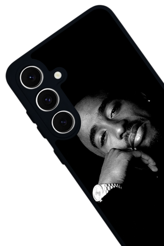 Samsung Galaxy S24 FE Uyumlu Eminem Tasarımlı Glossy Premium Kılıf