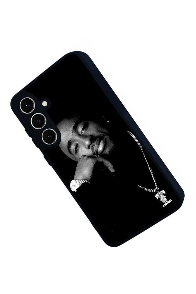 Samsung Galaxy S24 FE Uyumlu Eminem Tasarımlı Glossy Premium Kılıf