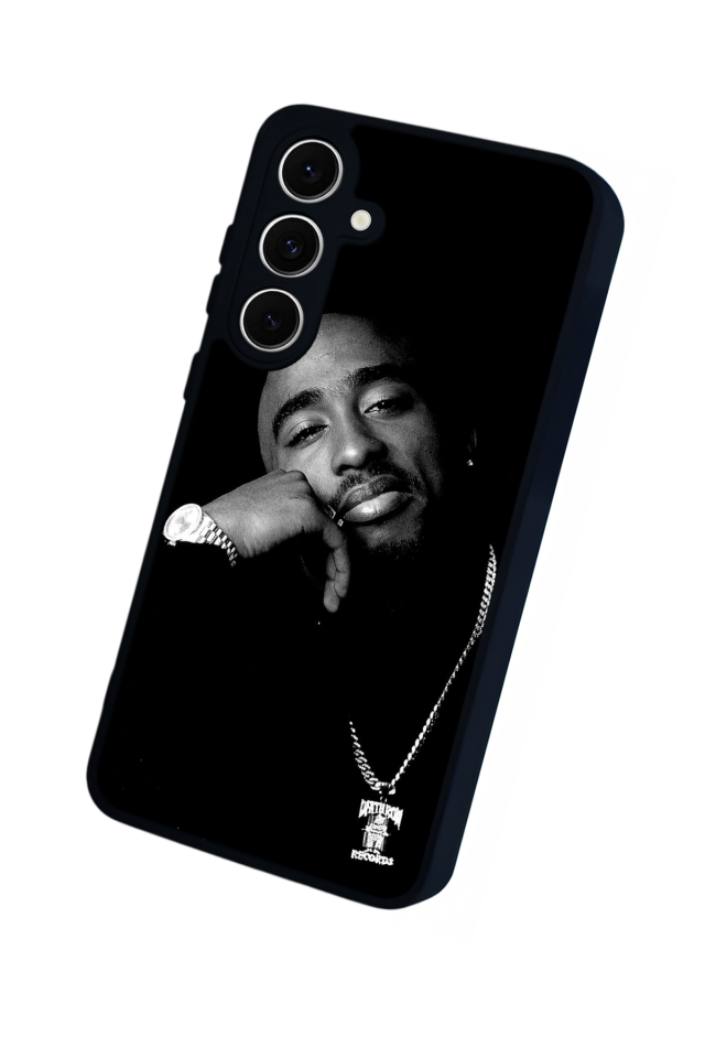 Samsung Galaxy S24 FE Uyumlu Eminem Tasarımlı Glossy Premium Kılıf