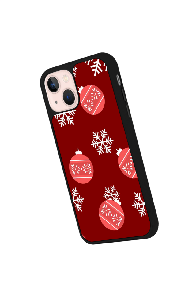 iPhone 15 Plus Uyumlu Yilbasi Christmas Tasarımlı Glossy Premium Kılıf