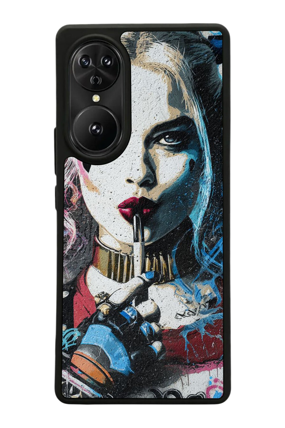 Reeder S19 Max Pro S EDGE Uyumlu HarleyQueen Tasarımlı Glossy Premium Kılıf