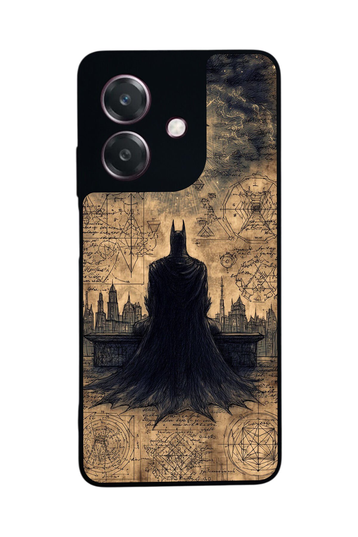 Oppo A3 5G Uyumlu Batman Tasarımlı Glossy Premium Kılıf