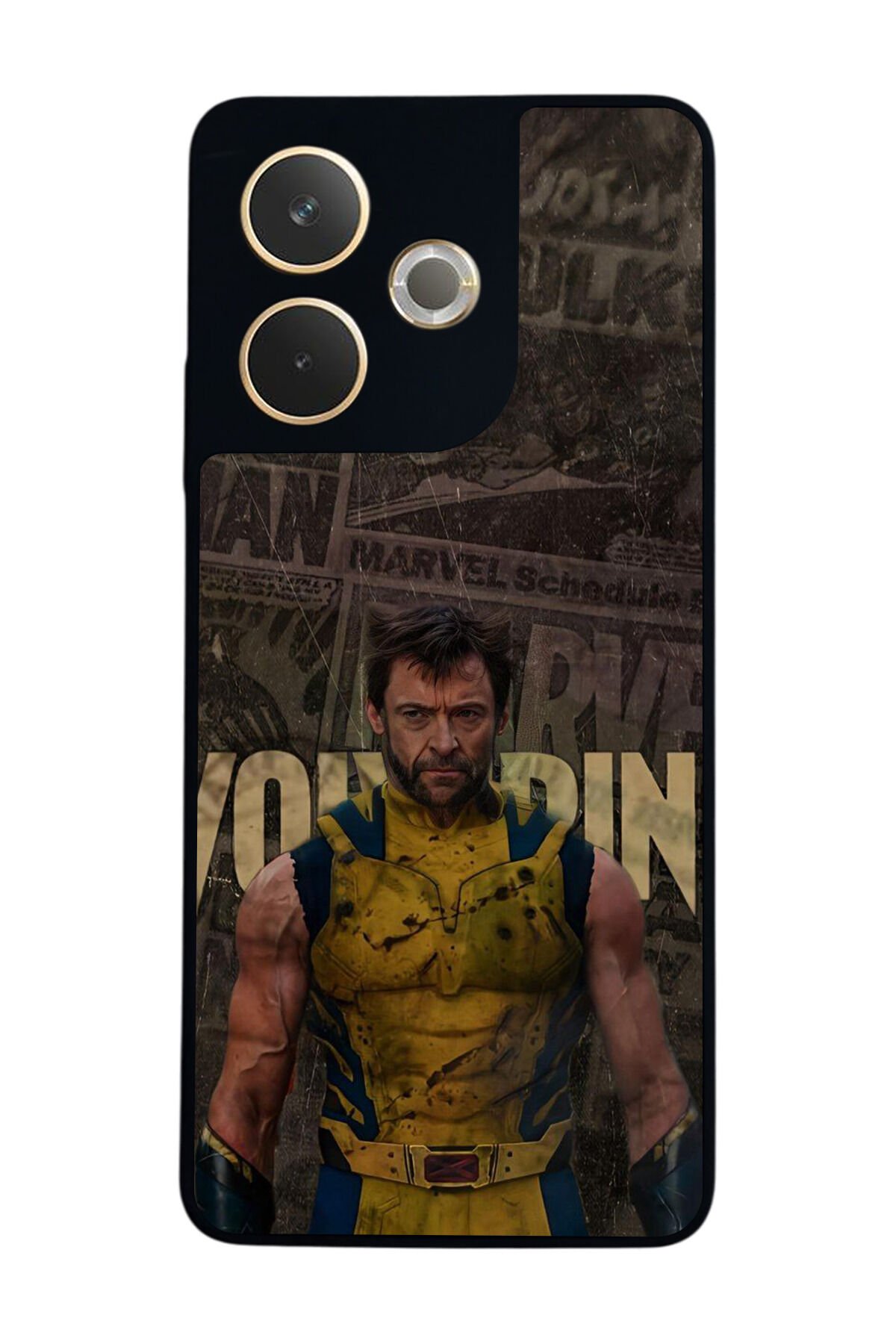 Oppo A5 Pro Uyumlu Wolverine Tasarımlı Glossy Premium Kılıf