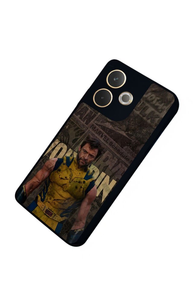 Oppo A5 Pro Uyumlu Wolverine Tasarımlı Glossy Premium Kılıf