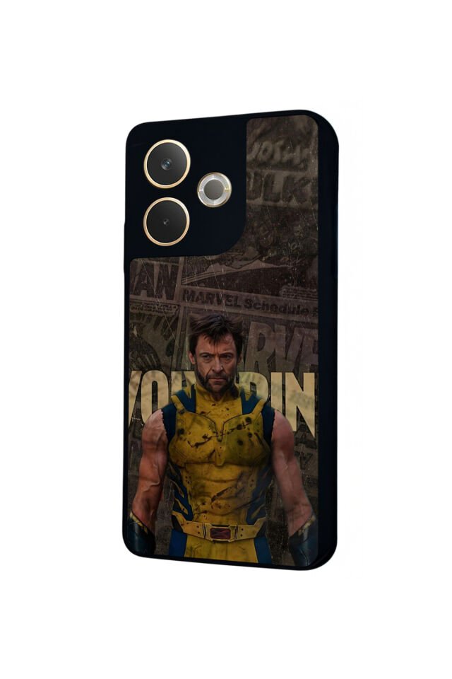 Oppo A5 Pro Uyumlu Wolverine Tasarımlı Glossy Premium Kılıf