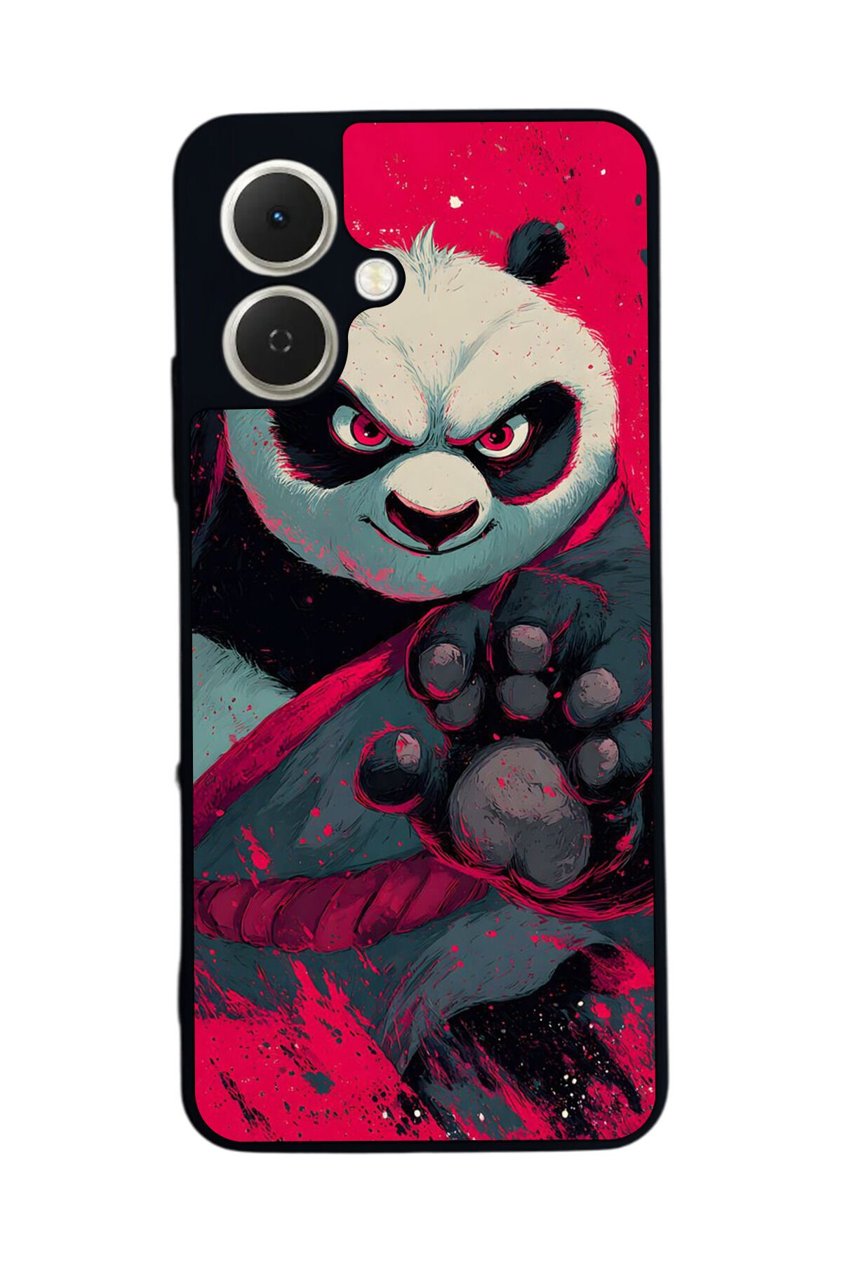 Tecno Spark GO 2 Uyumlu Kung Fu Panda Tasarımlı Glossy Premium Kılıf