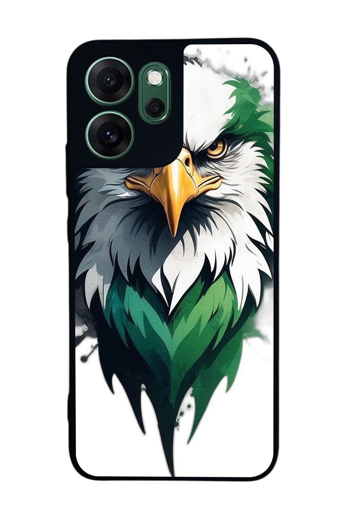 Oppo Reno 14F Uyumlu Besiktas Tasarımlı Glossy Premium Kılıf