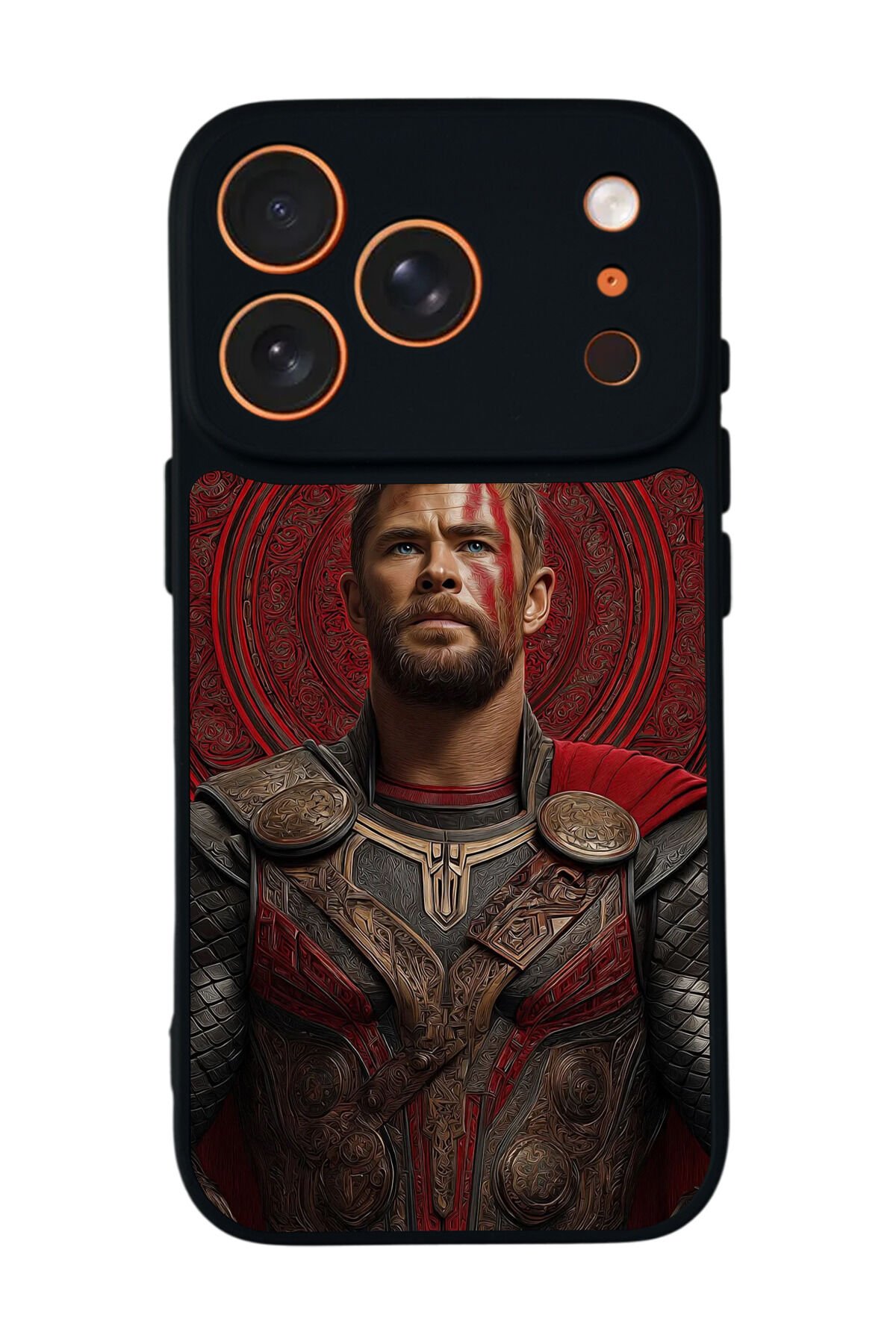 iPhone 17 Pro Uyumlu Thor Tasarımlı Glossy Premium Kılıf