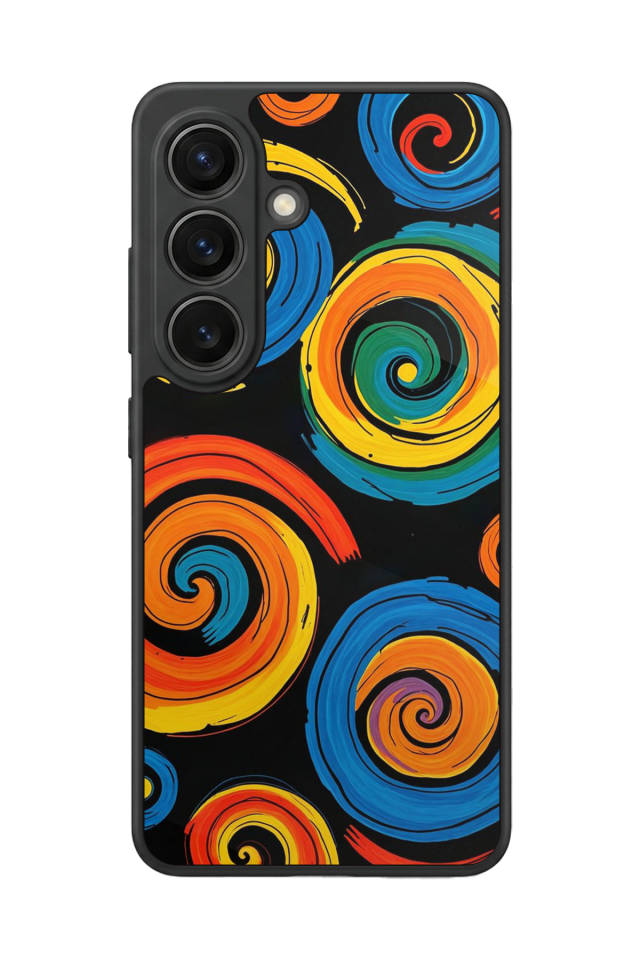 Samsung Galaxy S26 Uyumlu Abstract Tasarımlı Glossy Premium Kılıf