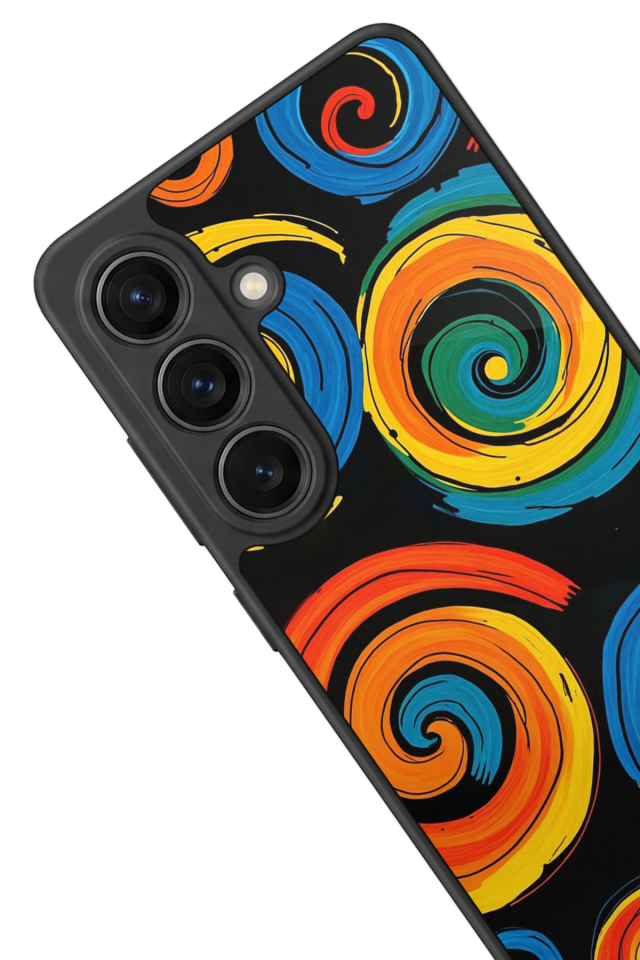 Samsung Galaxy S26 Uyumlu Abstract Tasarımlı Glossy Premium Kılıf